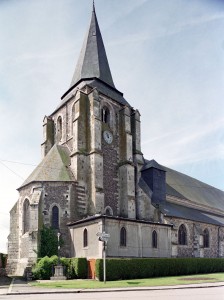 L'église de Feuquières dans l'Oise